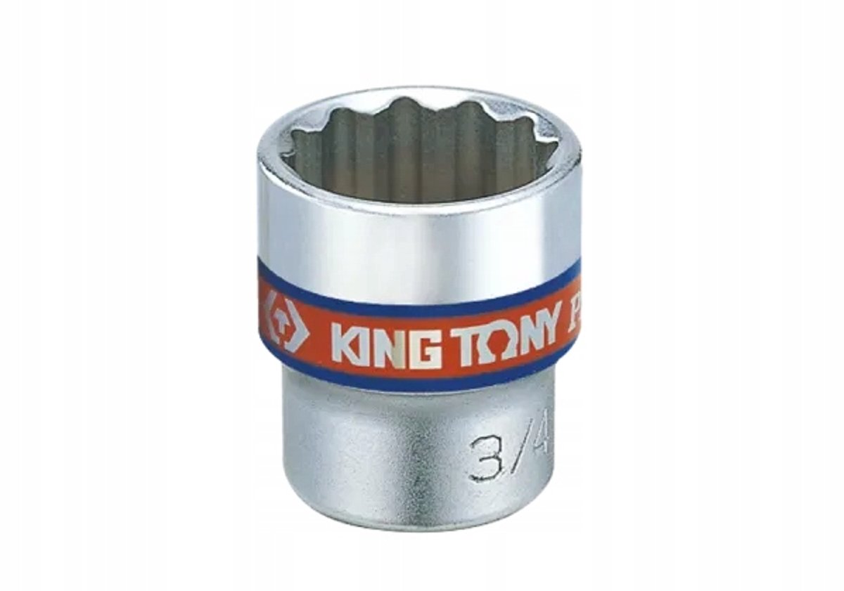 King Tony 3/8" Dopsleutel 1/2" x 27mm 12-kant Cr-V