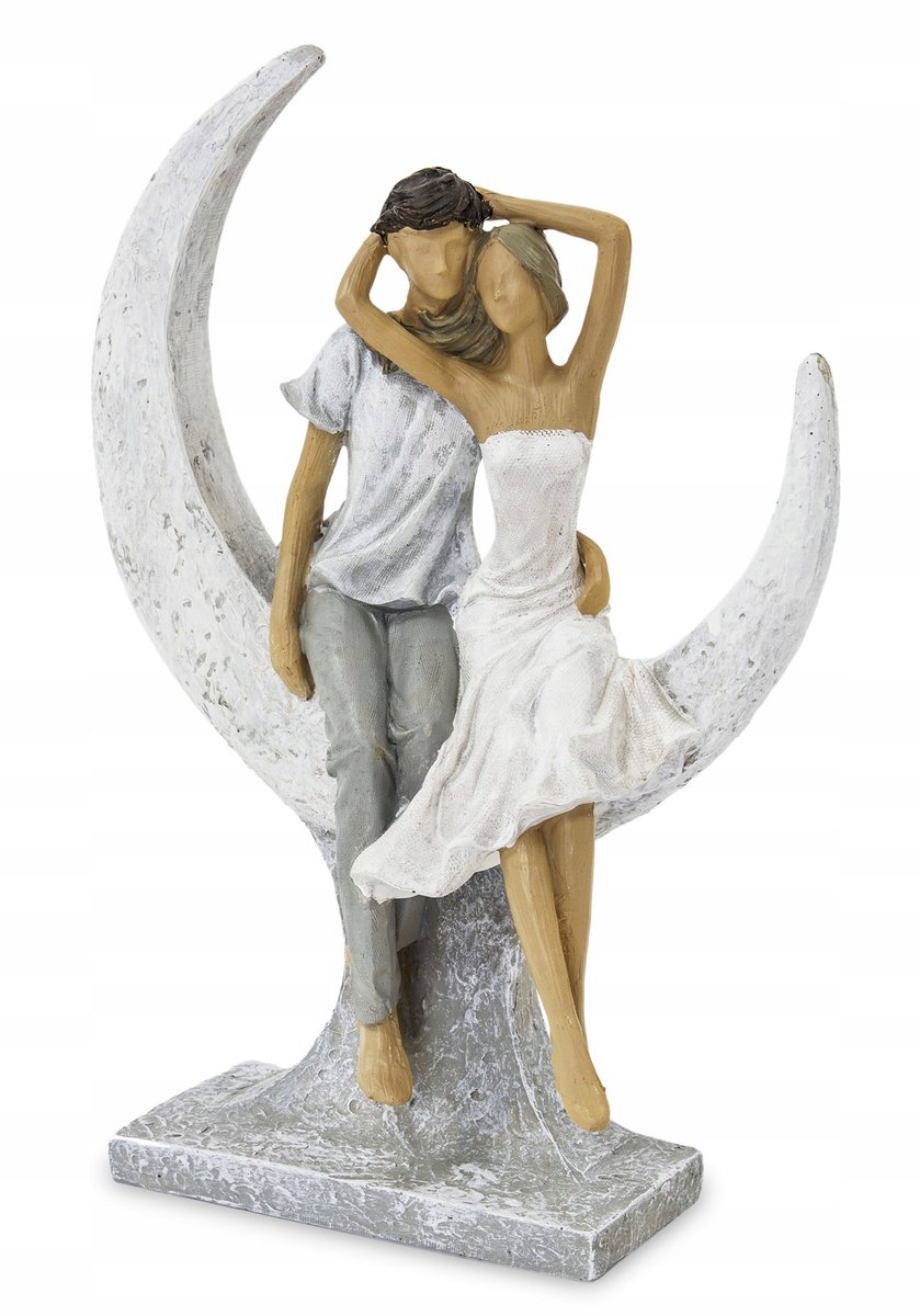 Art-Pol Romantisch beeldje "Verliefd Paar" - Decoratie & Cadeau Multicolor