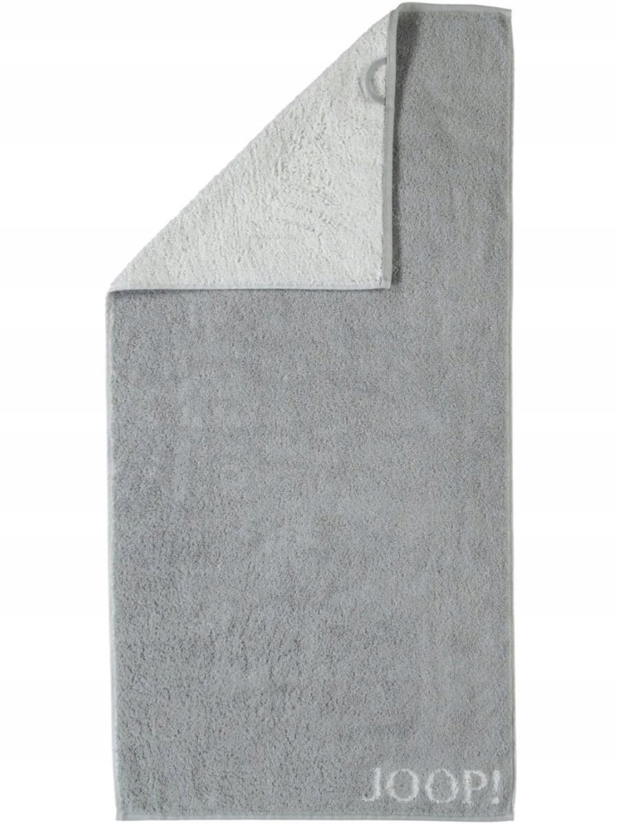 jawel! Doubleface Terry Handdoek 50x100 cm - Zilver/Grijs