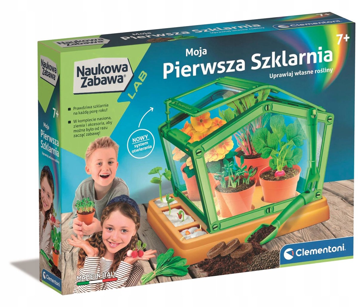 Clementoni Mijn Eerste Kas: Leerzaam Experimenteerspeelgoed