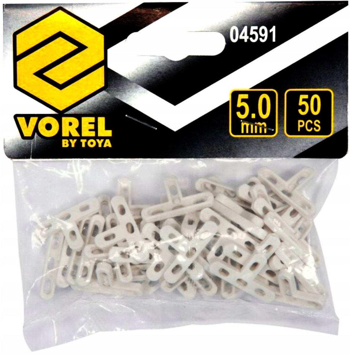 Afstandhouders Type T 5mm - Set van 50 Stuks voor Tegels