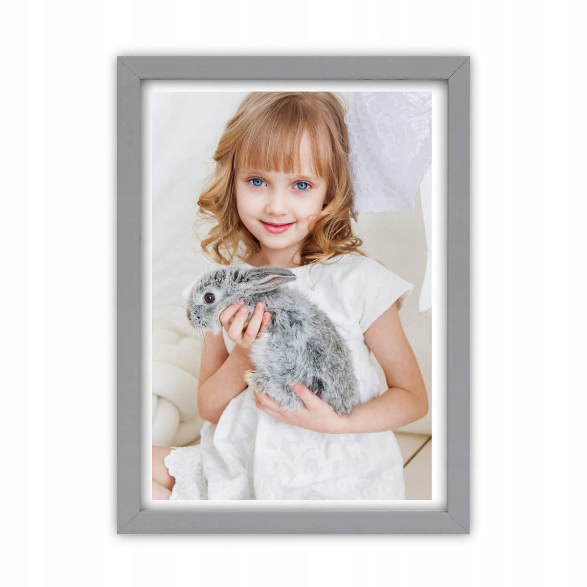 Houten Fotolijst 21x30 cm - Stijlvol Grijs Design