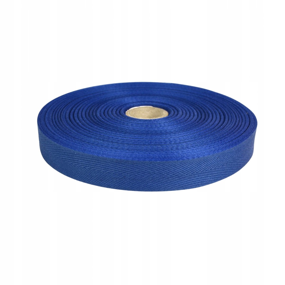 Ariadna Jodełka Band 15 mm x 50 m - Blauw Katoen Polyester