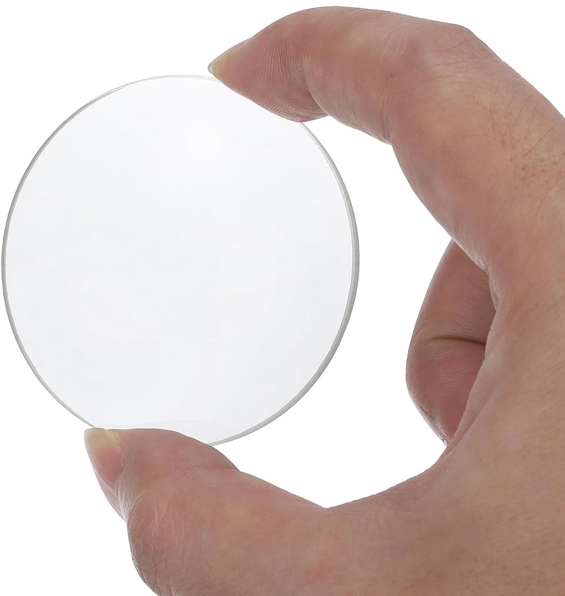 Convexe lens voor lichamelijk onderwijs - 120 mm brandpuntsafstand - 50 mm diameter