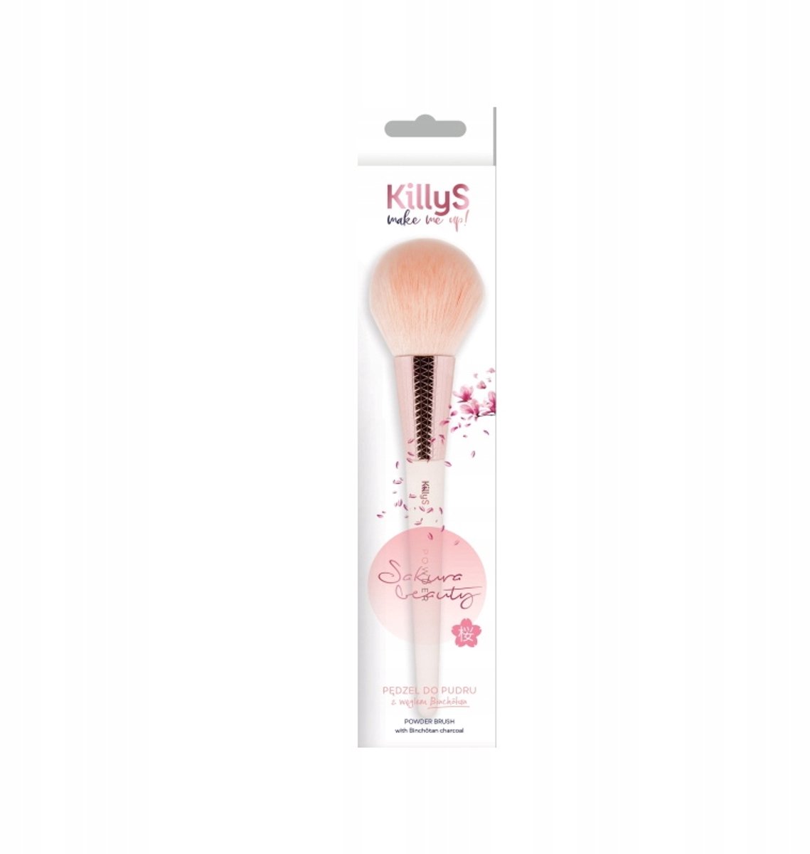 KillyS Sakura S1 Poederkwast - Antibacterieel en Zacht synthetisch haar
