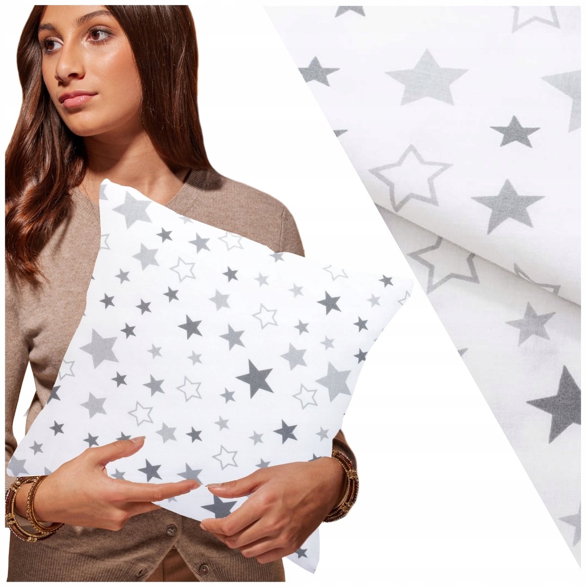 Belluno Katoenen Kussensloop 40x40 cm met Rits - Zachte Slaapcomfort