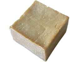 1 stuk | Geitenmelk Zeep - 100% Natuurlijke Handgemaakte zeep van pure olijf en geitenmelk - 100g helpt tegen acne, eczeem en psoriasis of droge huid (100% handmade and natural goats milk soap)