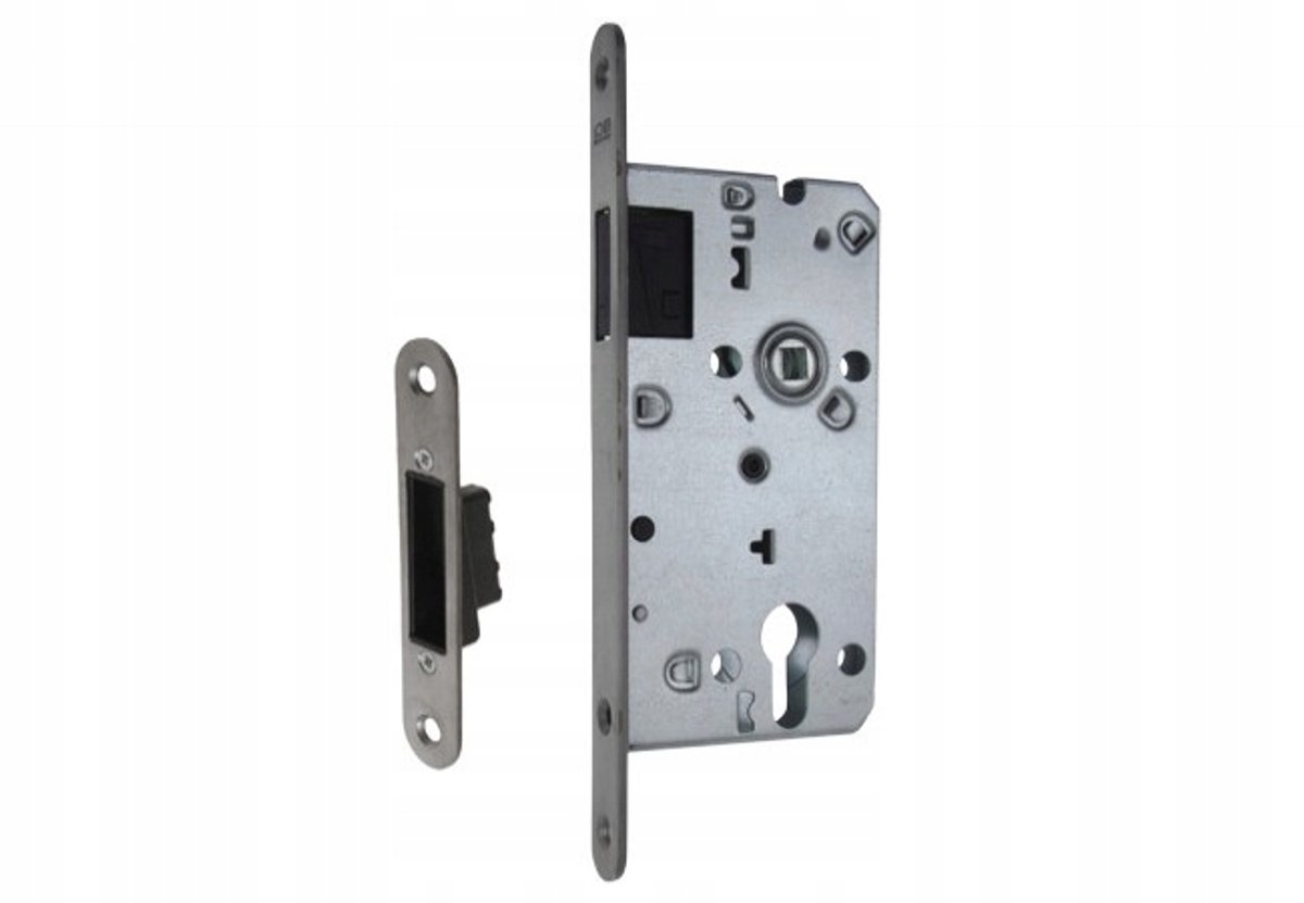 LOB Magnetisch Inbouwslot 72/50mm met Verstelbare Sluitplaat - Z75MB-K00