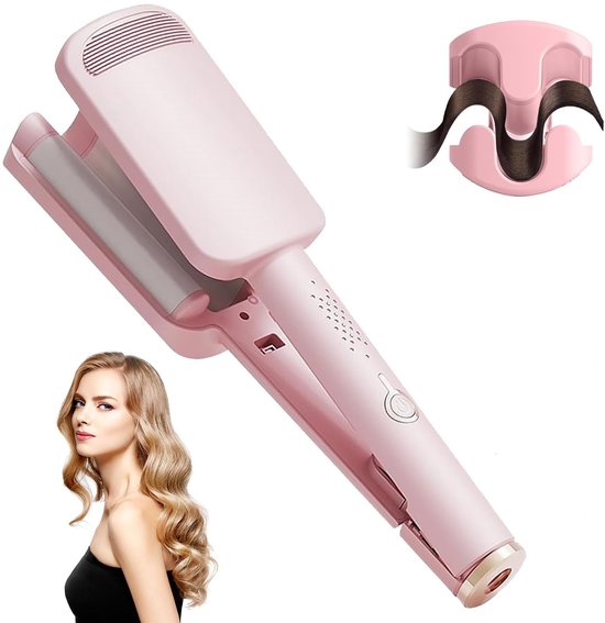 Ynkkvre Franse Golf Krultang 32mm met Instelbare Temperatuur - Ynkkvre - €26,59