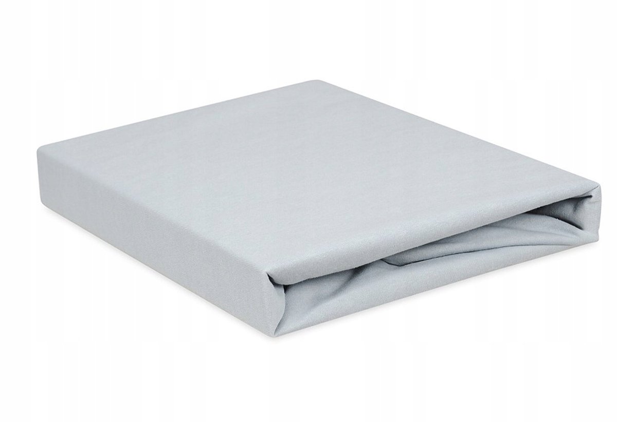 Waterdicht Jersey Kinderbed Laken 70x140 cm met Elastiek - Grijs