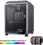 Creality 3D-Drucker K1C 3D-printer Geïntegreerde camera + Met twee willekeurige kleuren filament in de set
