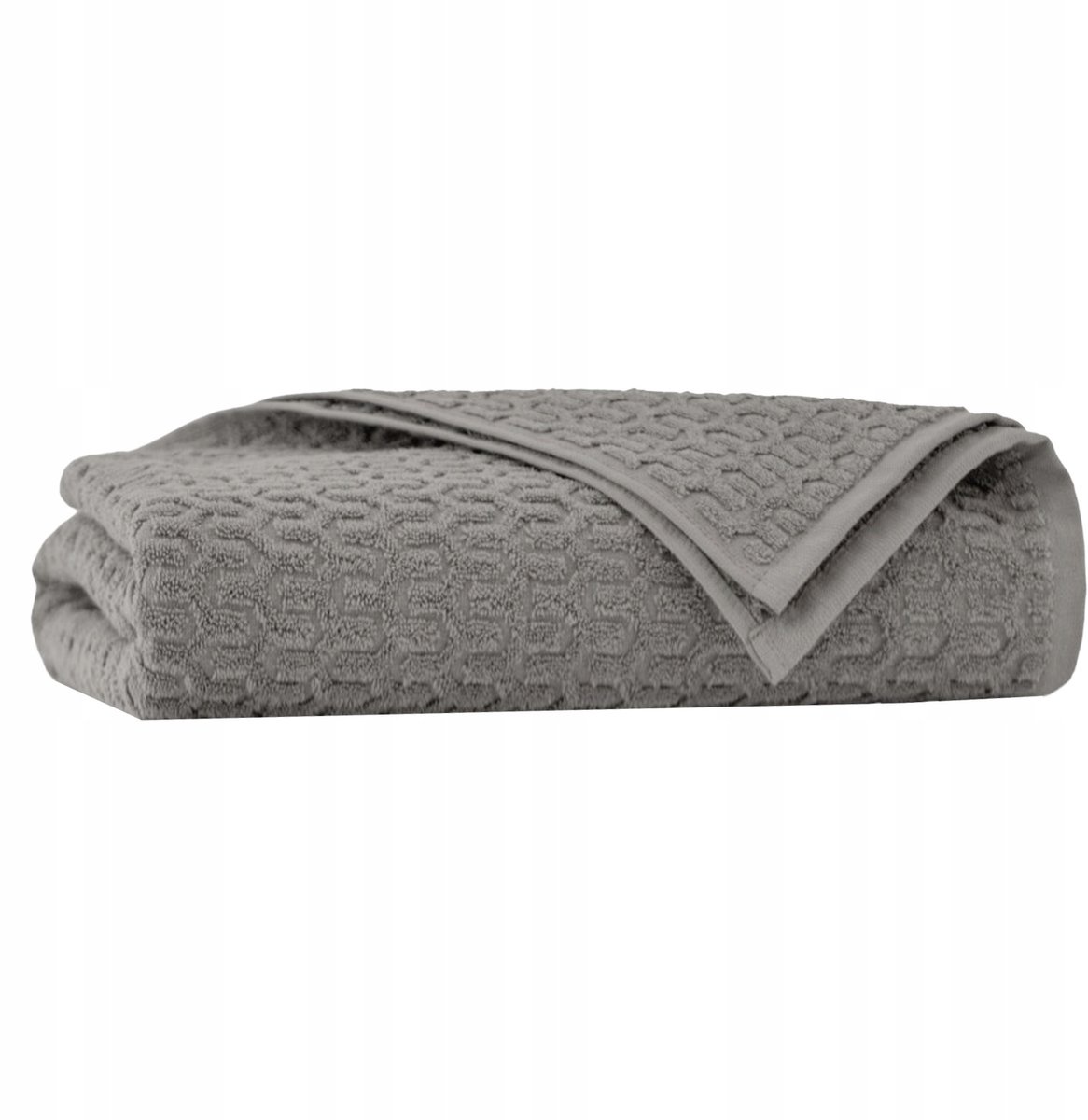 Zwoltex Egyptische Katoenen Badhanddoek 50x90cm - Craft Grijs