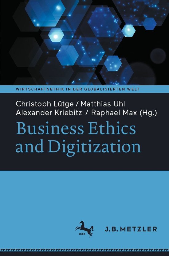 J.B. Metzler Humanities (German Language) - Business Ethics  ... - cover