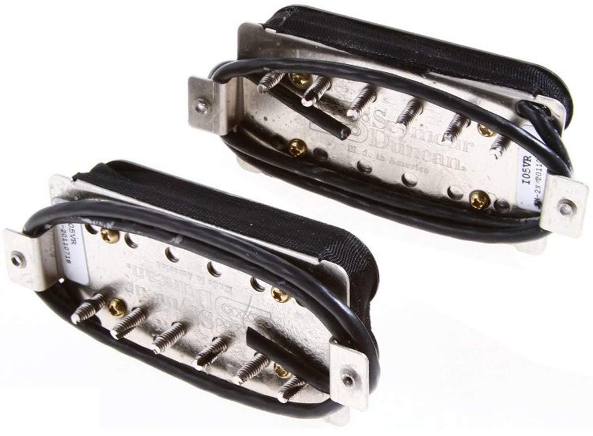 Seymour Duncan Hot Rodded Humbucker SET SH4 en SH2 zwart - Humbucker pickup voor gitaren