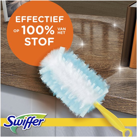Swiffer Duster Plumeau Kit - 5 x (1 Manche + 3 Recharges)