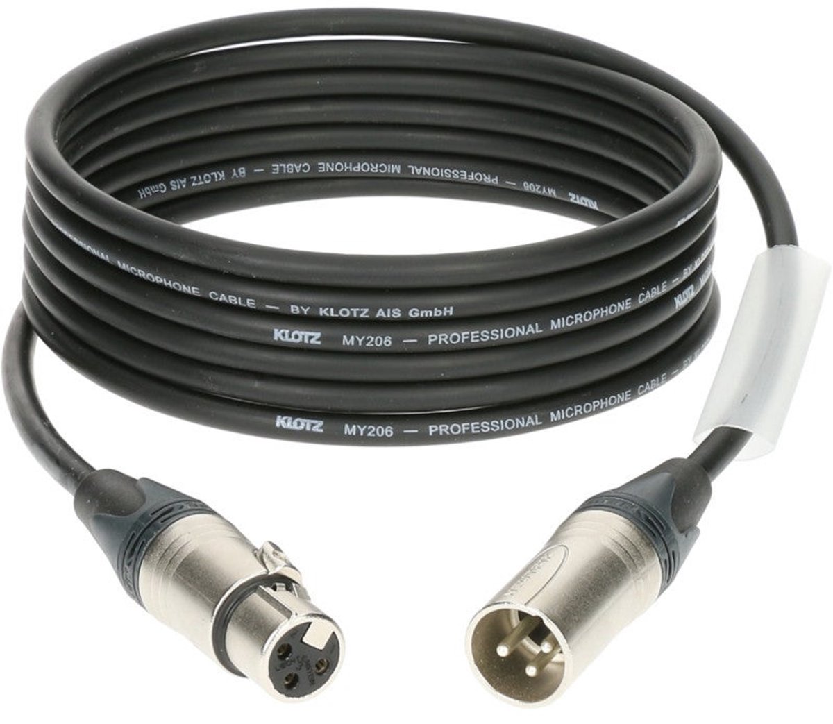 Klotz 3XM1S1N150 M1 microfoonkabel Neutrik nikkel 3p XLR 15m