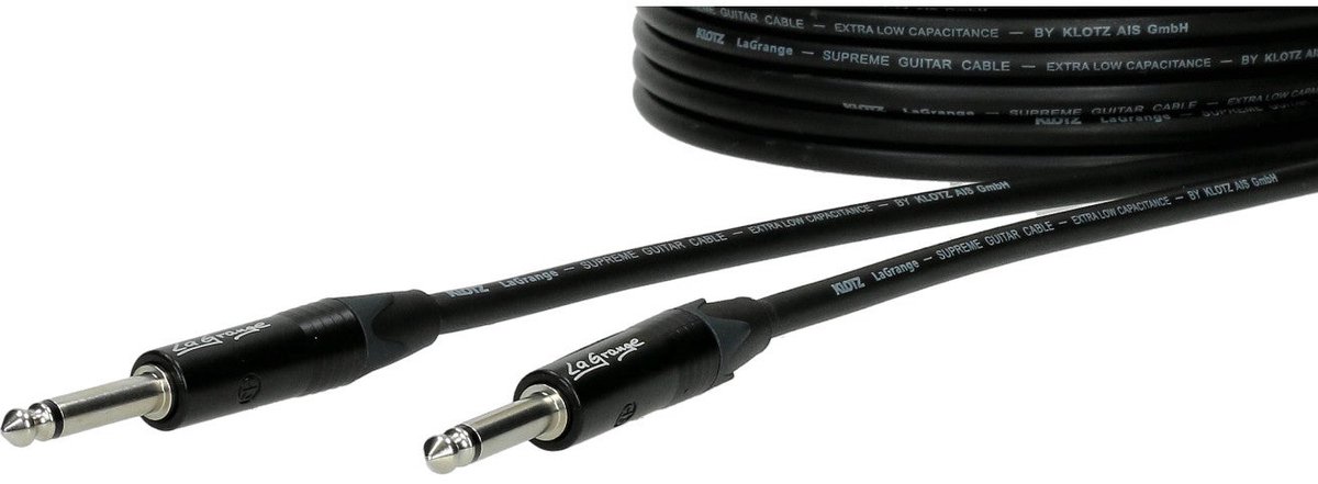 Klotz LA-PP0600 LaGrange gitaarkabel 6 meter recht - recht