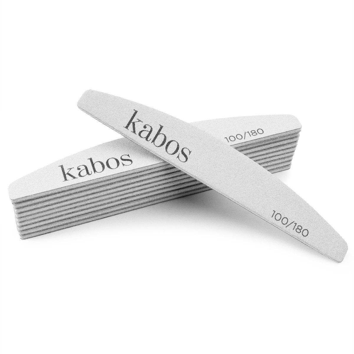Kabos Professionele Nagelvijlen Moon 100/180 - 10 stuks