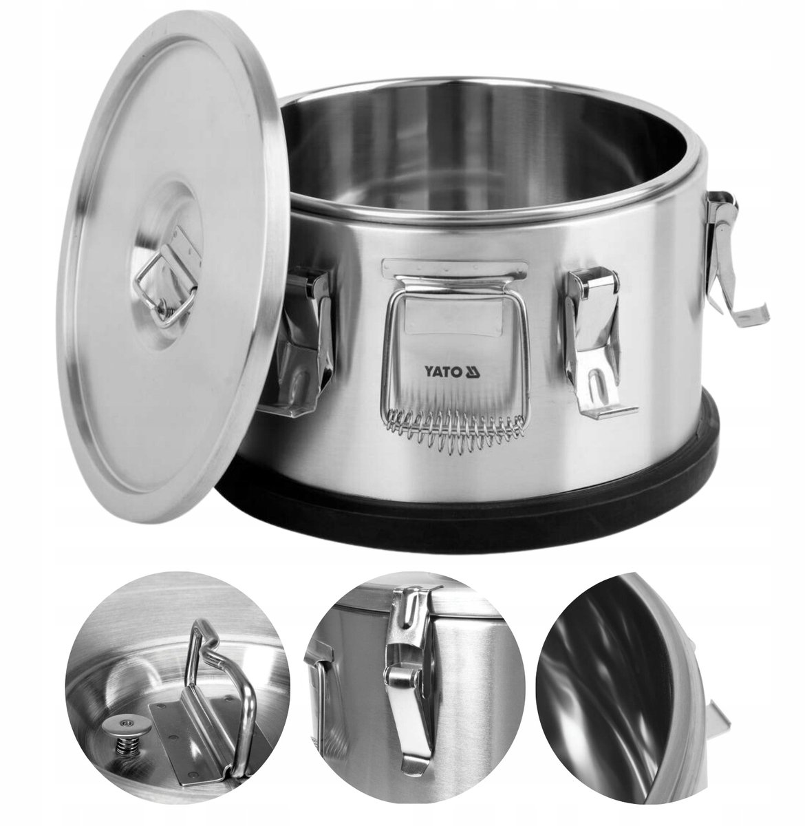 Yato Gastronorm Thermos Roestvrij Staal 10L - Ideaal voor Catering