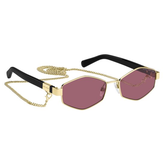 MARC JACOBS MARC 496/S Y11 GOLD RED 55/17/140 Vrouw Zonnebrillen van Merkloos — afbeelding 4
