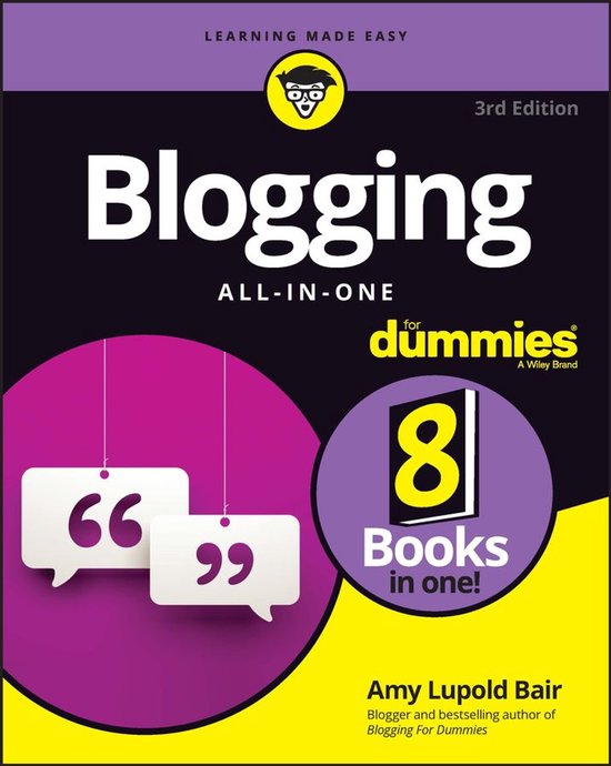 Blogging All-in-One For Dummies - cover