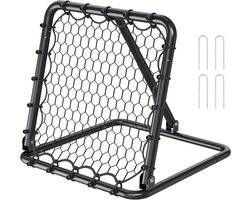 VEVOR Voetbal Rebounder Net Kick-Back draagbare voetbaltrainer 34 x 34 inch