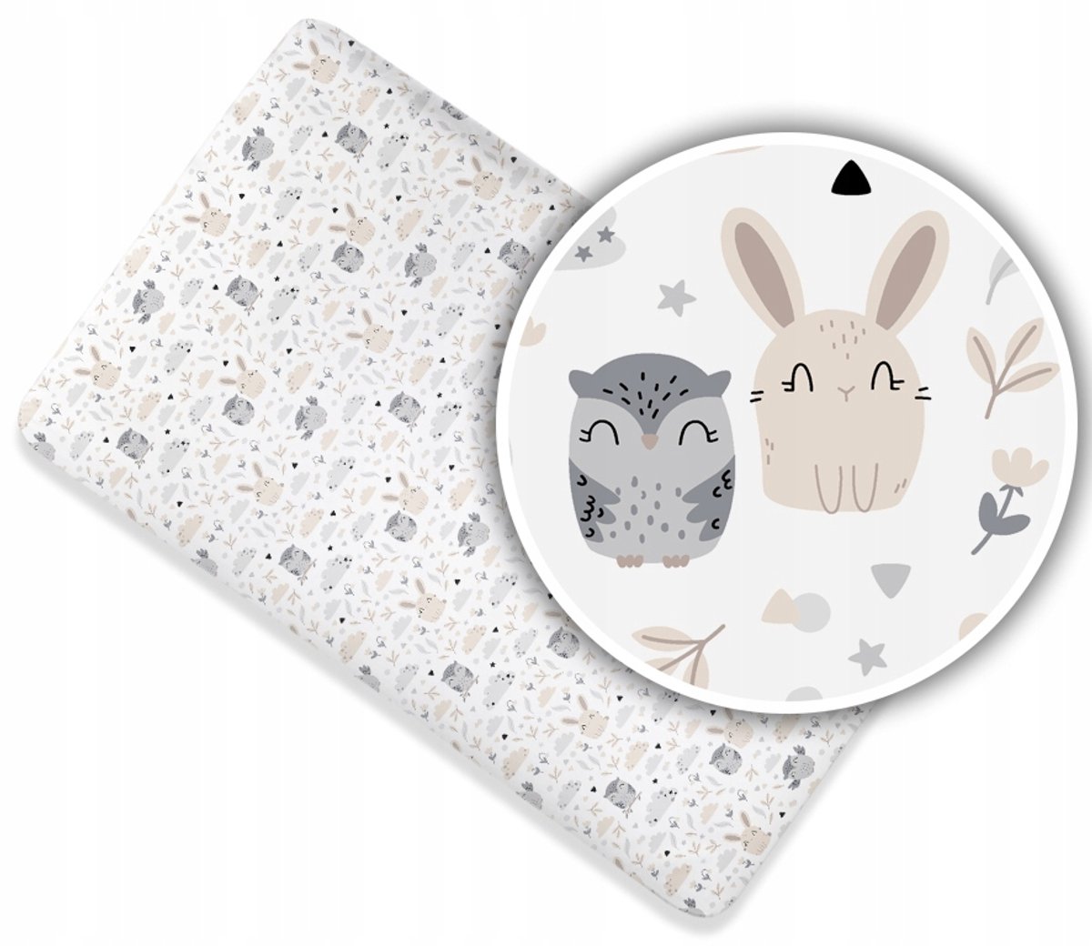 Hoeslaken Katoen Kinderbed 120x60cm - Verschillende designs