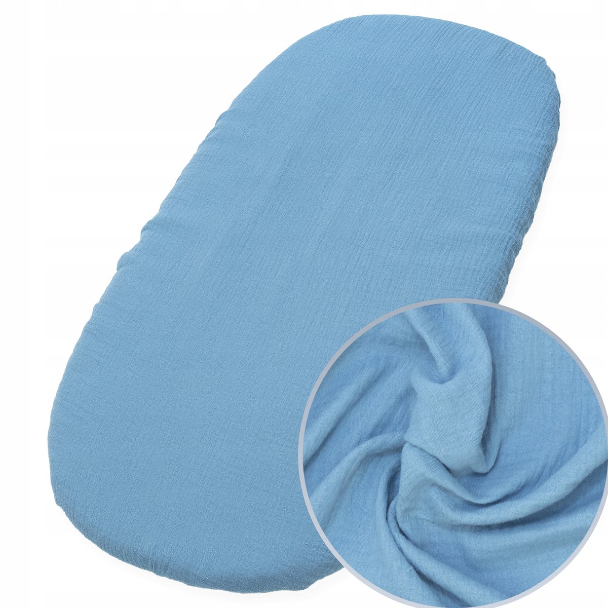 Kerstin Muslin Wieg Laken Premium - Zacht & Ademend