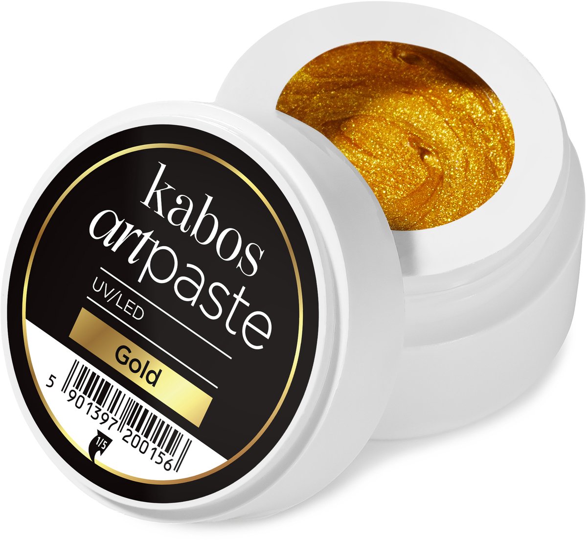 Pasta voor nageldecoraties Kabos ArtPaste Gold 5 g