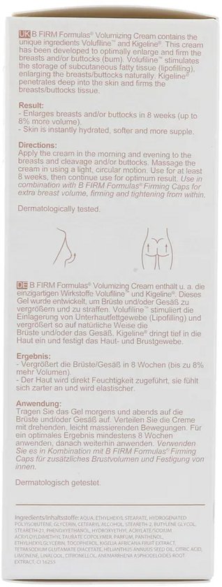 Breastgro Volumizing Cream Bodycrème - 100 ml