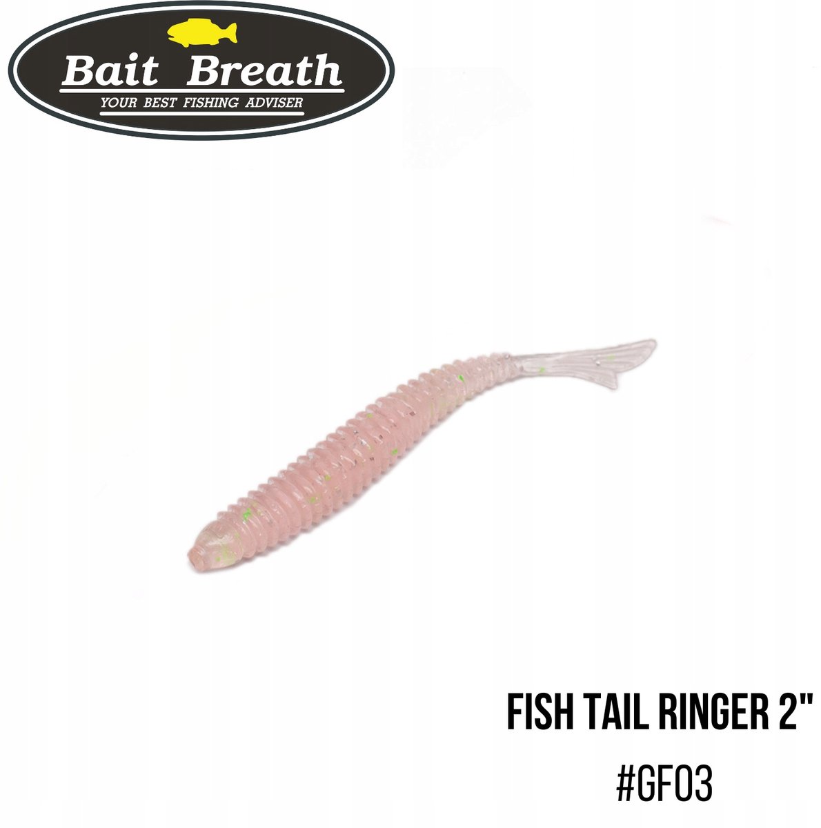 Bait Breath Fish Tail Ringer 2" Swimbait - Zacht Kunstaas voor Vissen