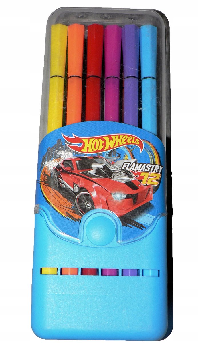 Hot Wheels St. Majewski Stiften Set - 12 Kleuren