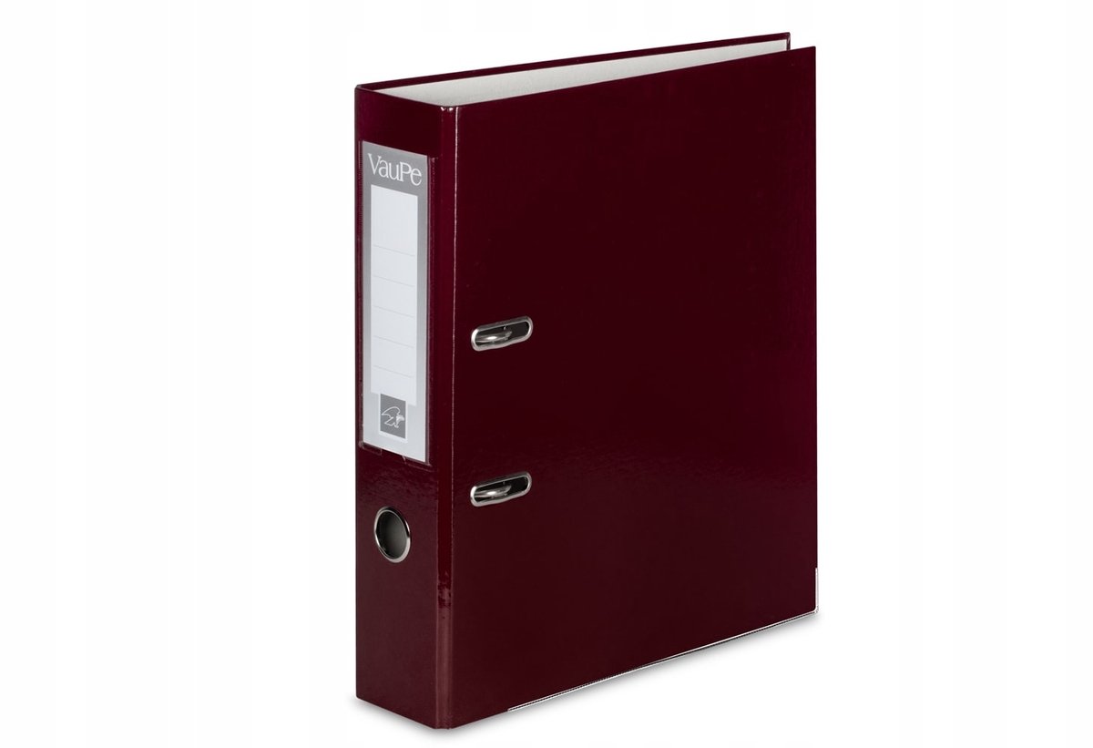 VauPe A4 Ringbandkaart 75mm Chocoladebruin - Documenten Organizers