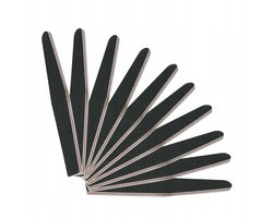 Nagelvijl Trapez Romb 100/180 - 10 Stuks - Zwart