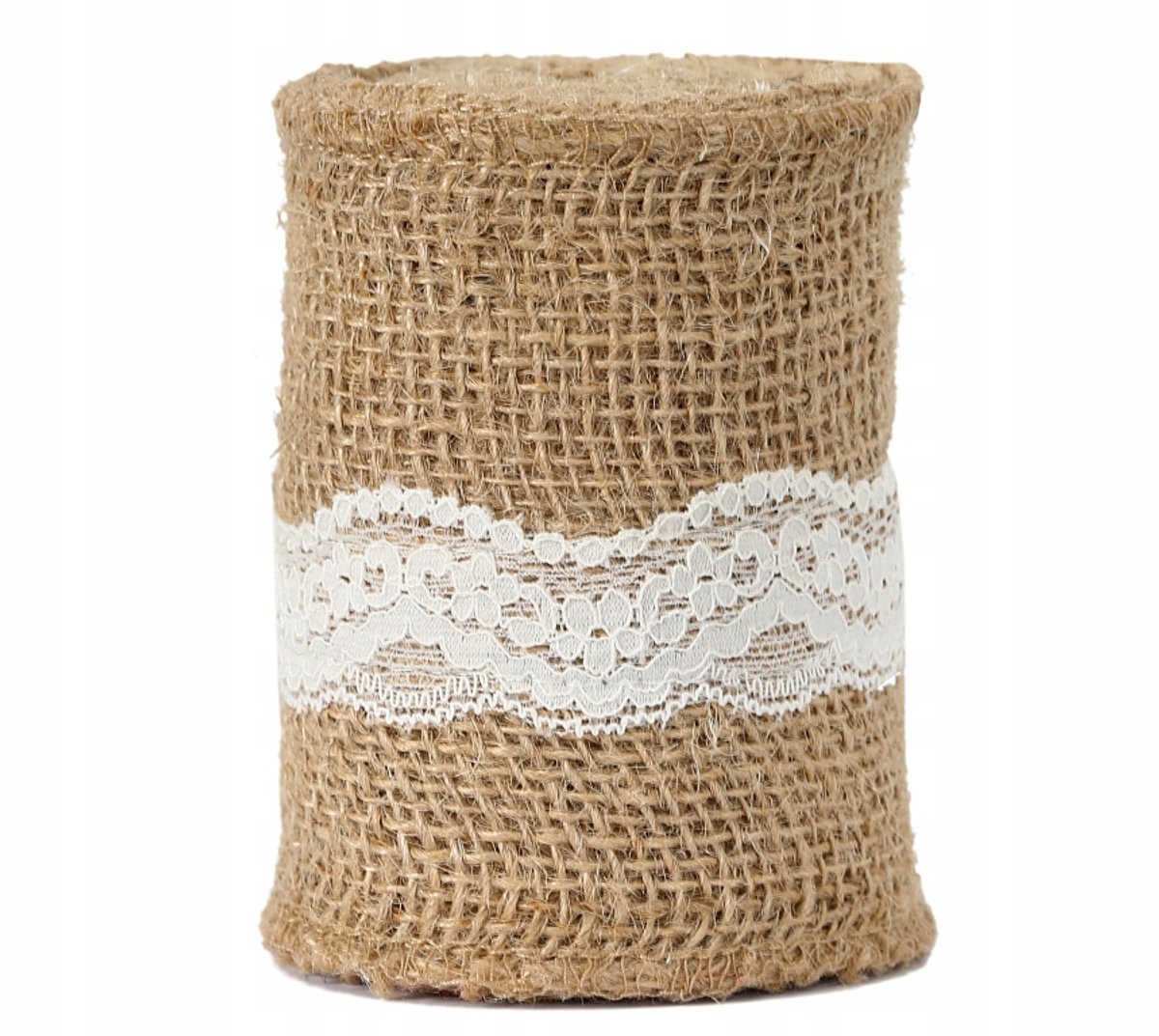 Jutewebbing met Kant - 10cm Breed, 5 Meter Lang