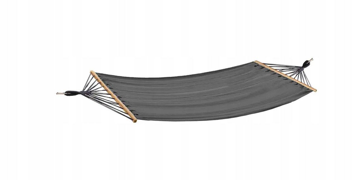 Hawaii Hamak Antraciet 200x100cm - Comfortabel en weerbestendig