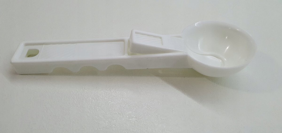 IJsschep & Portioneerder - 18x5.5cm - Kunststof