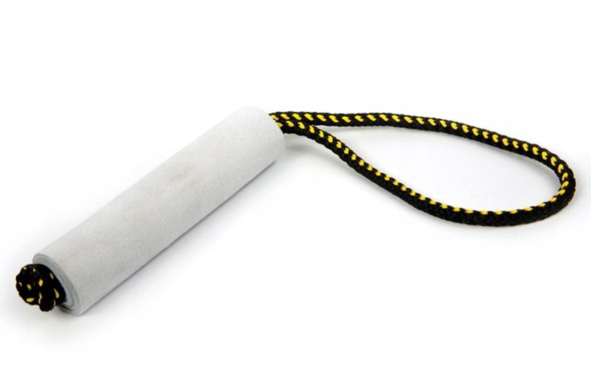 Dingo Leren Hondenriem - 3,5x15 cm - Kauwspeelgoed & Trainingsspeelgoed