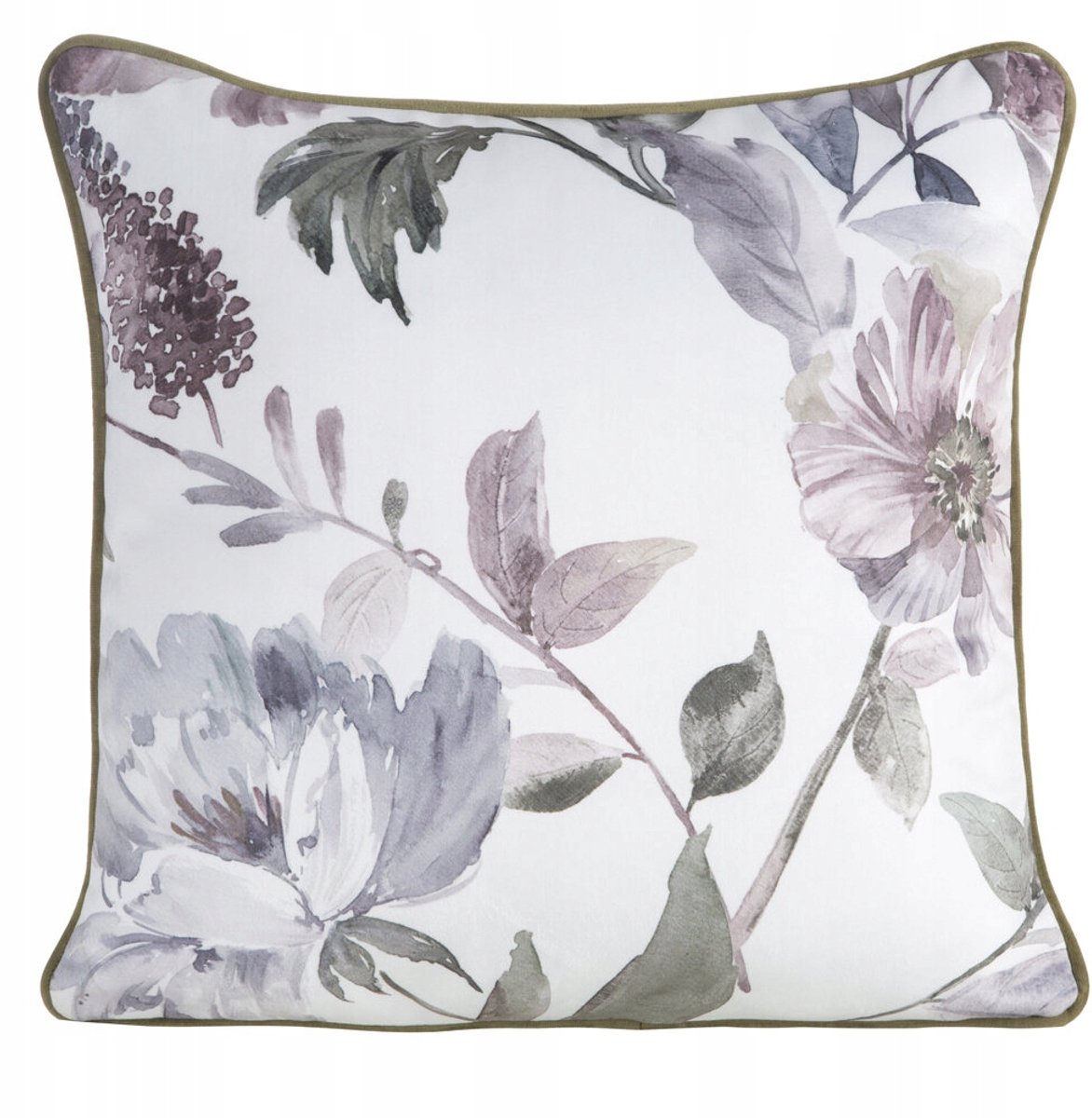 Decoratieve Kussenhoes ROSALIA 45x45cm Met Bloemenmotief