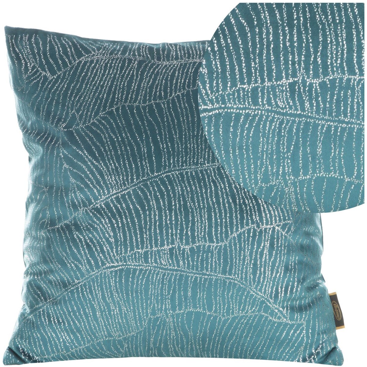 Decoratieve Kussensloop Velours BLINK13 Donkerblauw 45x45 cm