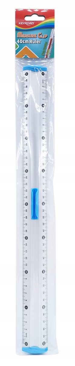 Keyroad Aluminium Liniaal 40cm met Potloodhoudertje - Blister