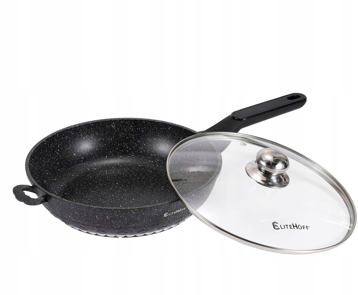 Marmite 28cm met deksel - Ideaal voor inductie - Elitehoff