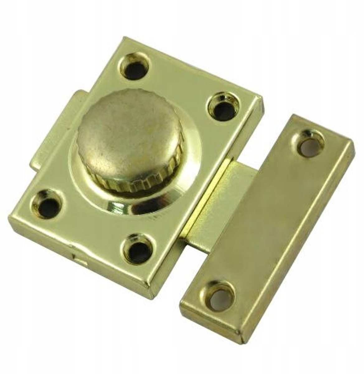 Gouden Stalen Deurschuif 35x50 mm