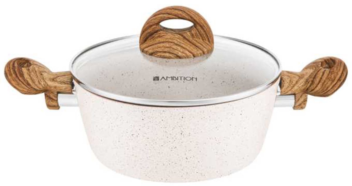 Ambition Nature Pan met Deksel 2.2L - Stijlvol Koken
