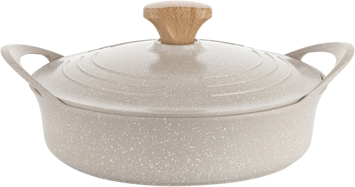 Florina Oslo Aluminium Kookpan 28 cm 4L - Antiaanbaklaag