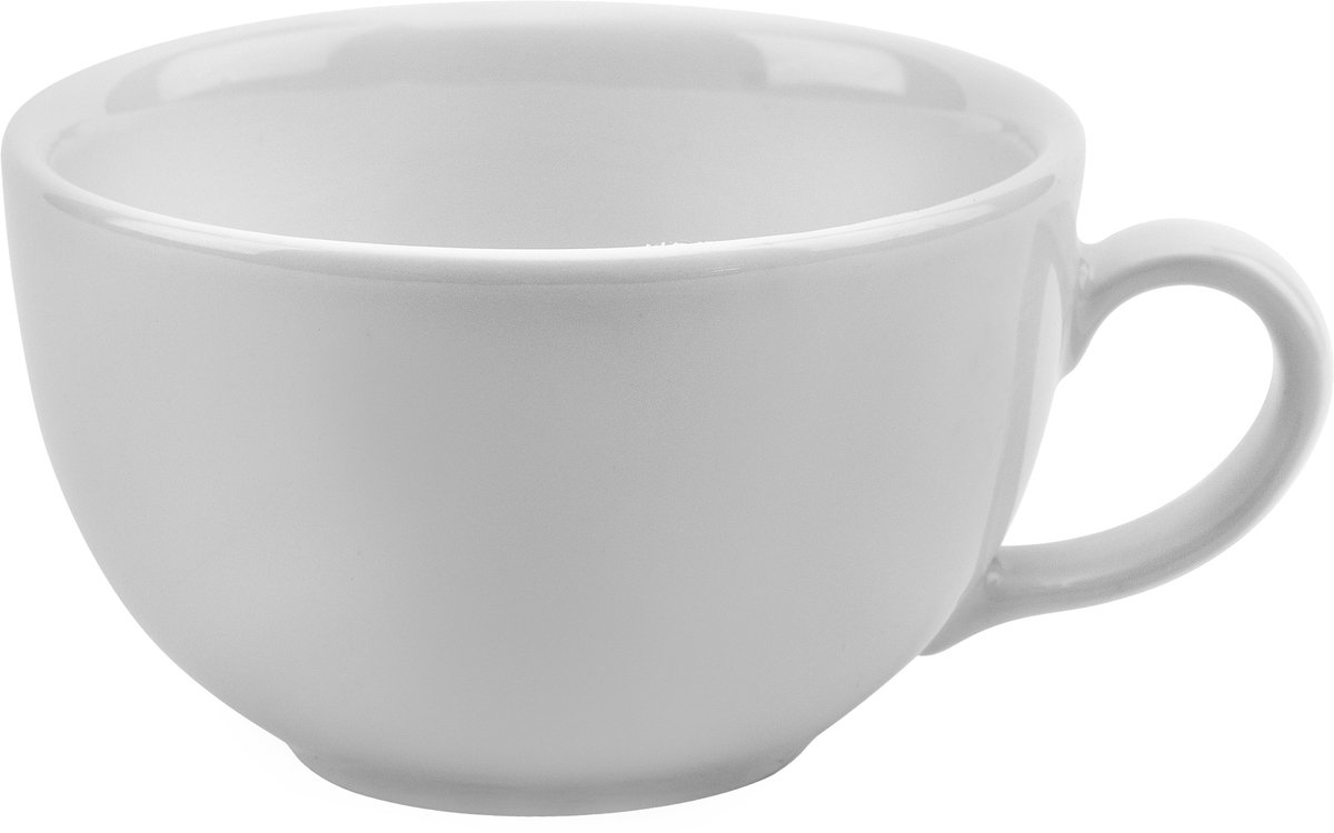 Lubiana Ameryka Porseleinen Kop 350ml - Wit