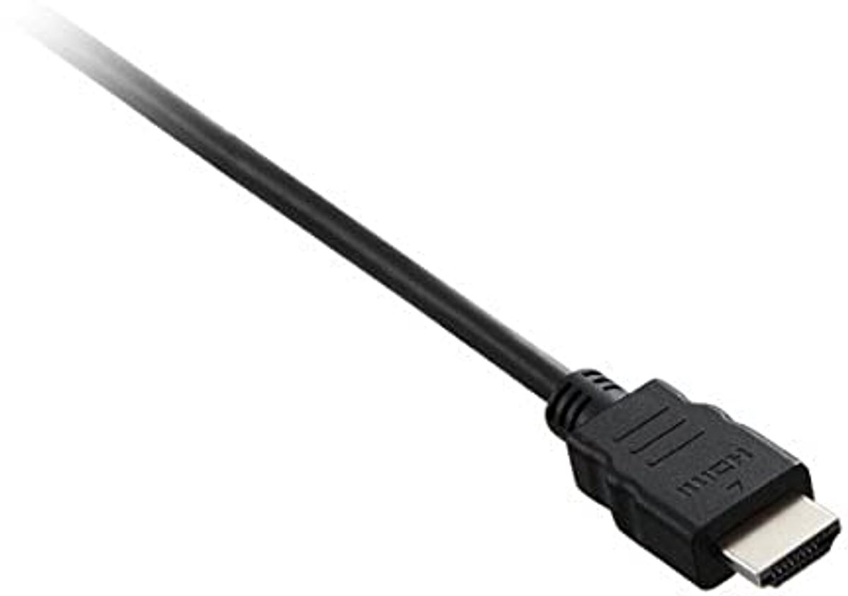 HDMI kabel High Speed met Ethernet 3 voet zwart