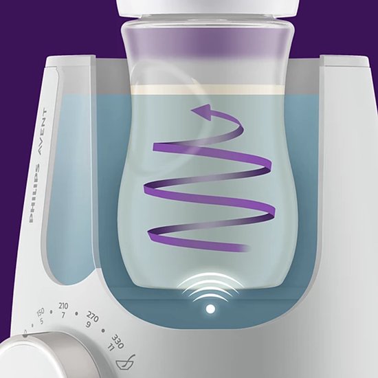 Philips Avent 2-in-1 Warmer & Sterilizer Premium - flesverwarmer + stoomsterilisator (SCF359/00) van Philips Avent — afbeelding 4