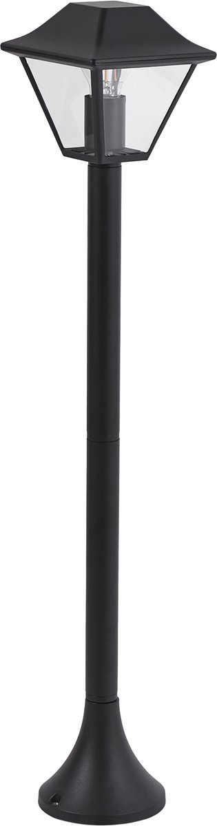 BELIANI GOSABA - Staande tuinlamp - Zwart - Aluminium