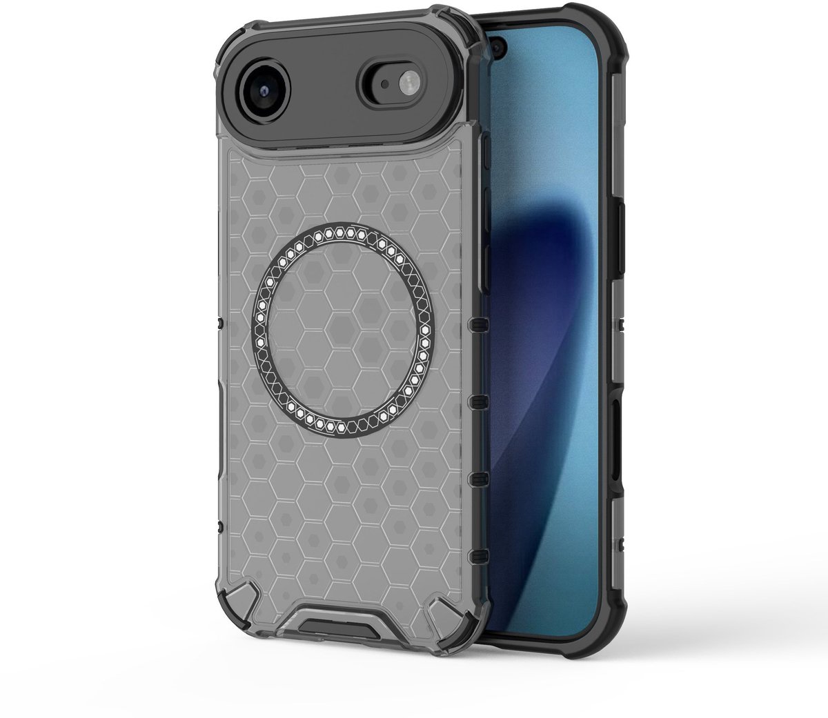 Geschikt voor iPhone Air hoesje – HexArmor MagShield – MagSafe compatibel – Robuust & valbestendig